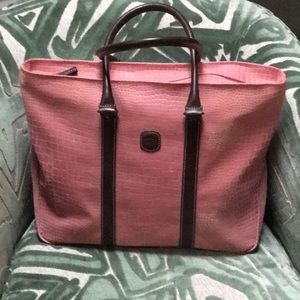 Bric’s Pink Travel Tote